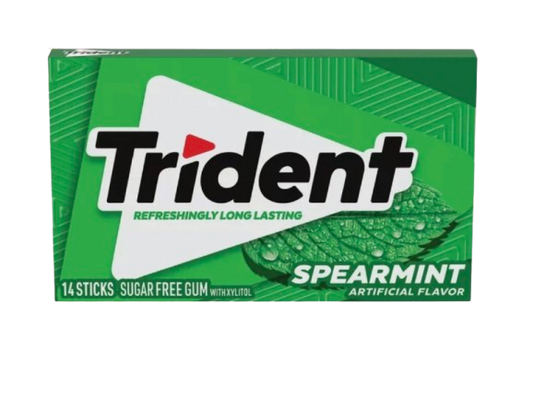 Trident Spearmint Sugar Free Gum - 5 pack | Buy American, UK & Asian Groceries in Ghana | Fast Delivery in Accra & Nationwide
Shop authentic international groceries from the USA, UK & Asia in Ghana. Get your favorite snacks, cereals, sauces, and household essentials delivered fast in Accra and across Ghana. Same-day delivery available. WhatsApp: 055-354-7661