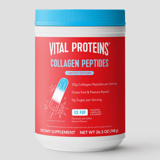 Vital Proteins Collagen Peptides Powder, Limited Edition Ice Pop - 748 g | Shop authentic international groceries from the USA, UK & Asia in Ghana. Get your favorite snacks, cereals, sauces, and household essentials delivered fast in Accra and across Ghana. Same-day delivery available. WhatsApp: 055-354-7661
