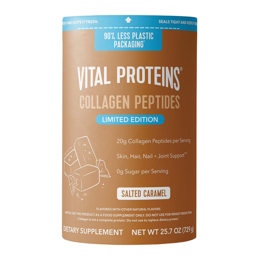 Vital Proteins Collagen Peptides Powder, Salted Caramel - 729 g | Buy American, UK & Asian Groceries in Ghana | Fast Delivery in Accra & Nationwide
Shop authentic international groceries from the USA, UK & Asia in Ghana. Get your favorite snacks, cereals, sauces, and household essentials delivered fast in Accra and across Ghana. Same-day delivery available. WhatsApp: 055-354-7661