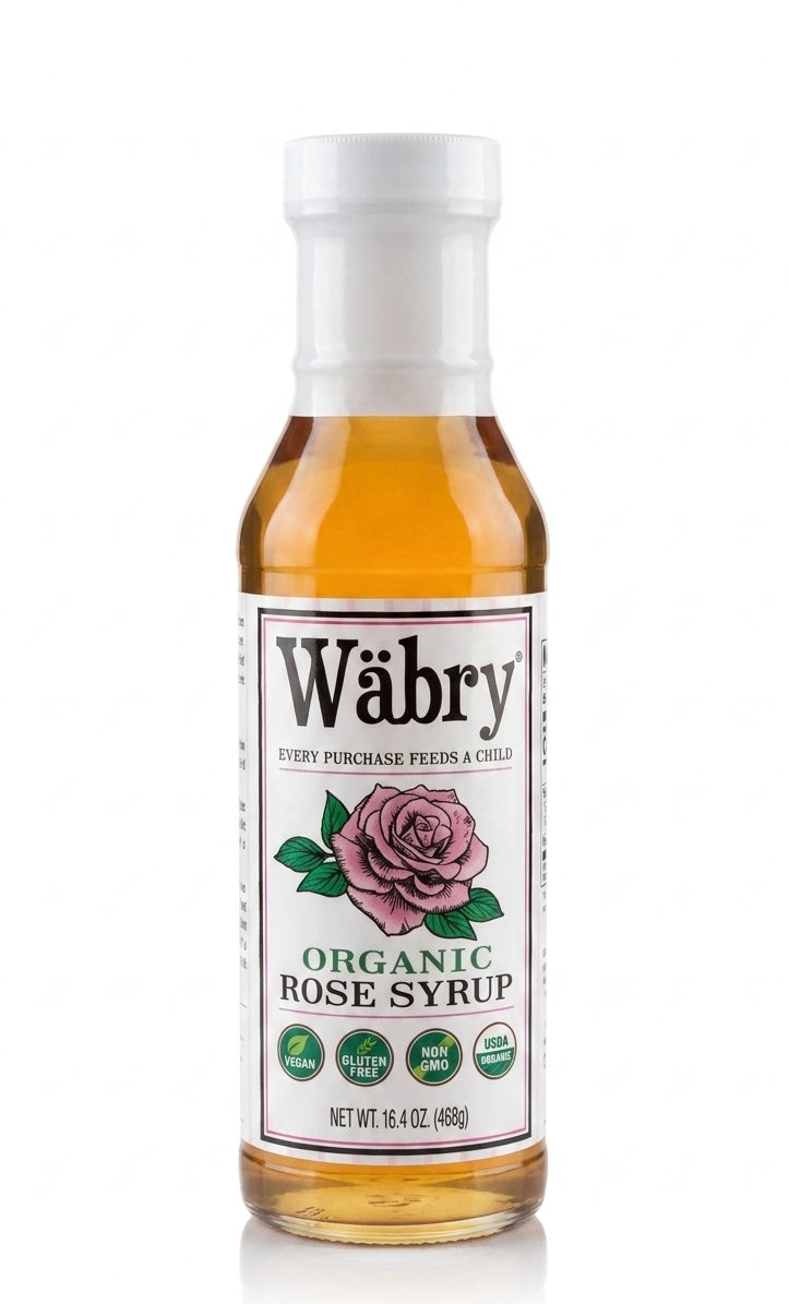 Wäbry Organic Rose Syrup - 468 g | Shop authentic international groceries from the USA, UK & Asia in Ghana. Get your favorite snacks, cereals, sauces, and household essentials delivered fast in Accra and across Ghana. Same-day delivery available. WhatsApp: 055-354-7661