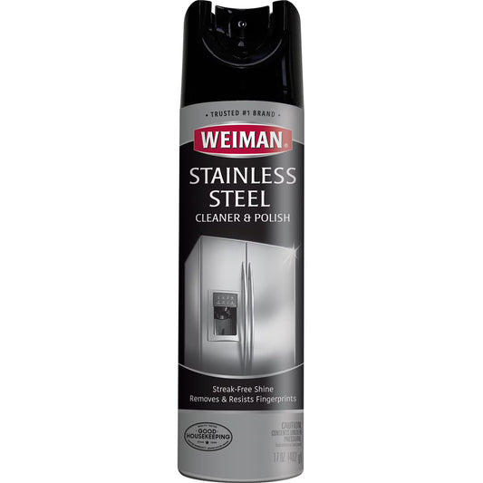 Weiman Stainless Steel Kitchen and Home Appliance Cleaner & Polish - 482g | Shop authentic international groceries from the USA, UK & Asia in Ghana. Get your favorite snacks, cereals, sauces, and household essentials delivered fast in Accra and across Ghana. Same-day delivery available. WhatsApp: 055-354-7661