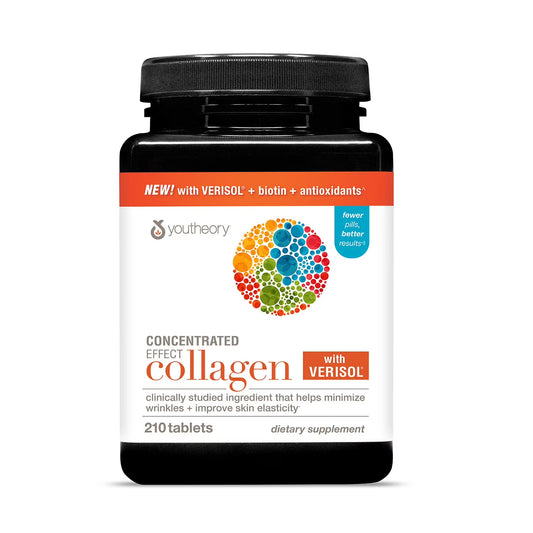 Youtheory Concentrated Effect Collagen with Verisol Tablets - 210 ct | Buy American, UK & Asian Groceries in Ghana | Fast Delivery in Accra & Nationwide
Shop authentic international groceries from the USA, UK & Asia in Ghana. Get your favorite snacks, cereals, sauces, and household essentials delivered fast in Accra and across Ghana. Same-day delivery available. WhatsApp: 055-354-7661